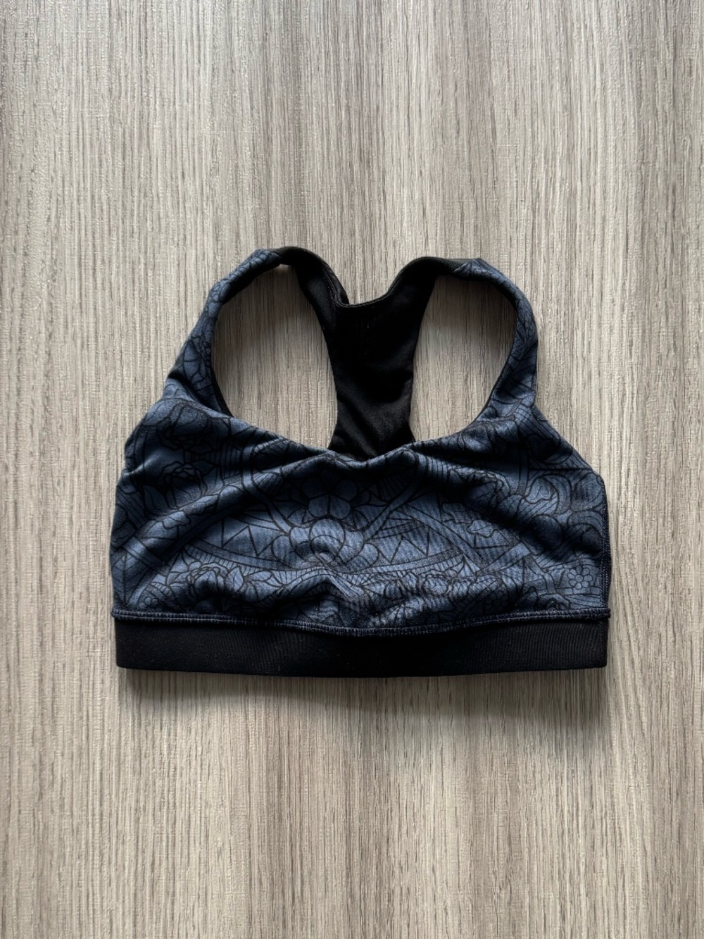 Lululemon 50 Rep Bra Prisma Inkwell Black 2